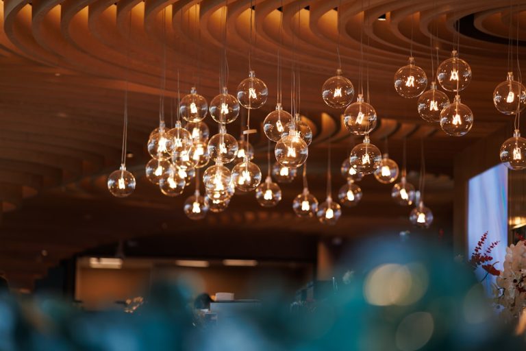 Photo Elegant lighting