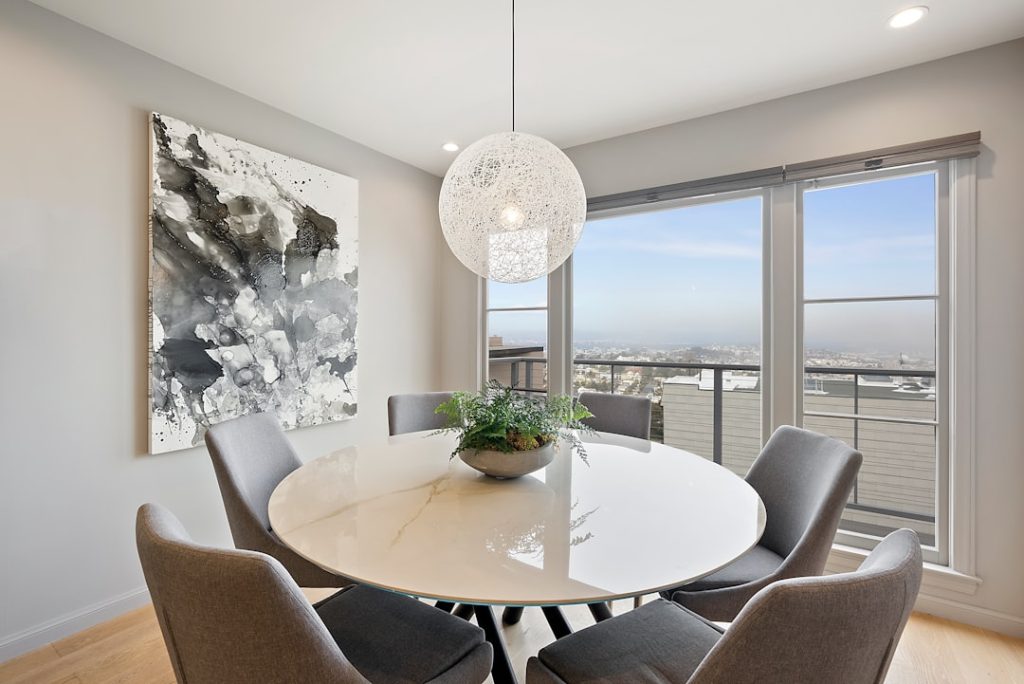 Photo dining room lighting ideas